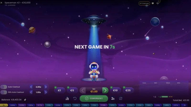 宇宙人 デモの無料スロット, PP Live Casino 宇宙人 Game