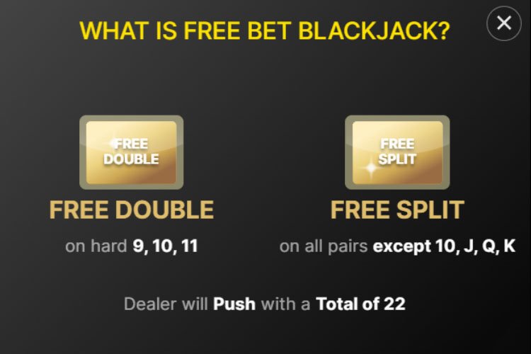 フリー ベット ブラックジャック エボリューション, Play Free Bet Blackjack Online