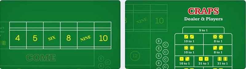 ライブクラップス Table Layout