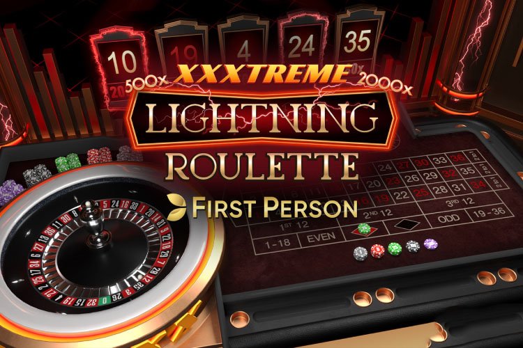 ファーストパーソン XXXtreme ライトニング ルーレット, Evolution Online Casino