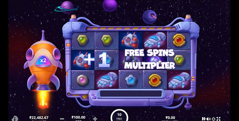 Play Rocket Stars Slot Machine Free Spins Bonus