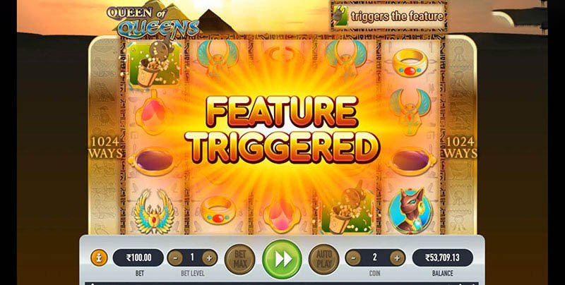 Queen Of Queens Slot Machine Free Spins Bonus