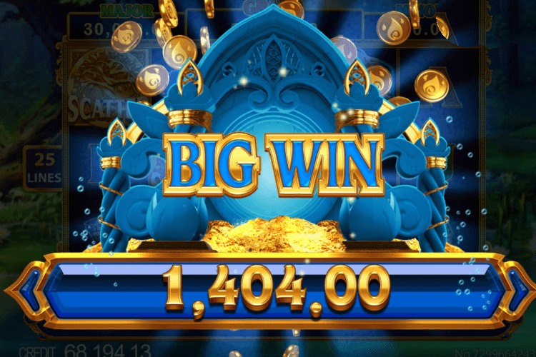 エレメンタルリンクウォータースロットゲーム Big Prize