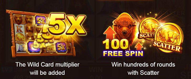 JILI チャージバッファロースロットマシン, Free Spins Easy Big Win