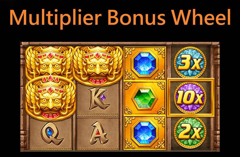 Fortune Gems Slot Machine Multiplier Bonus Wheel