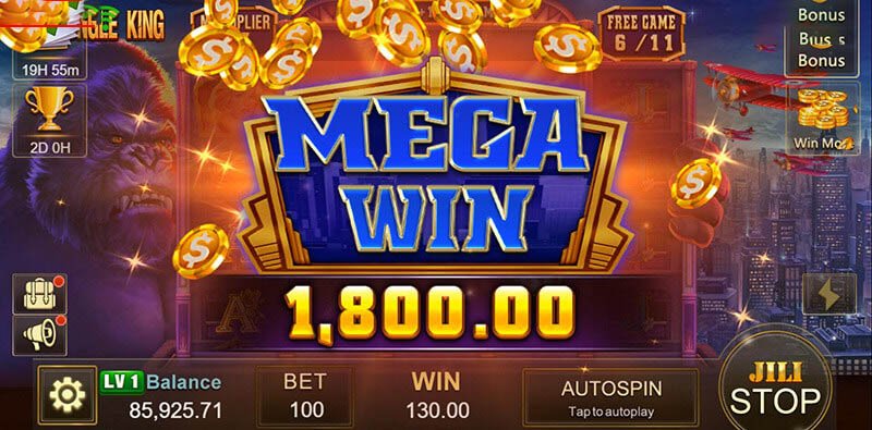 Jungle King Slot Game Super Win