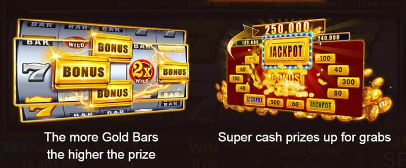 ベスト JILI スロット ゲーム 1: Lucky Goldbricks Slot Machine