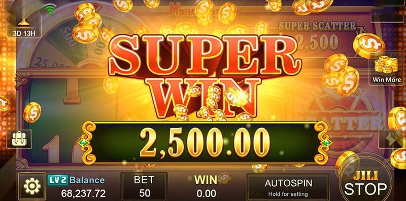 Money Coming Slot Game Super Win