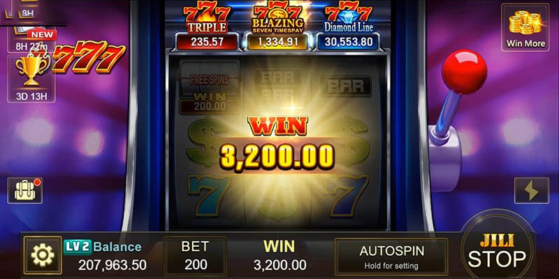 Seven Seven Seven Slot Game Super Win