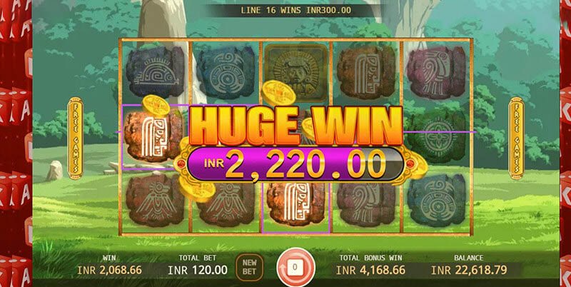 Mayan Gold Treasure Slot Machine Free Spins Bonus