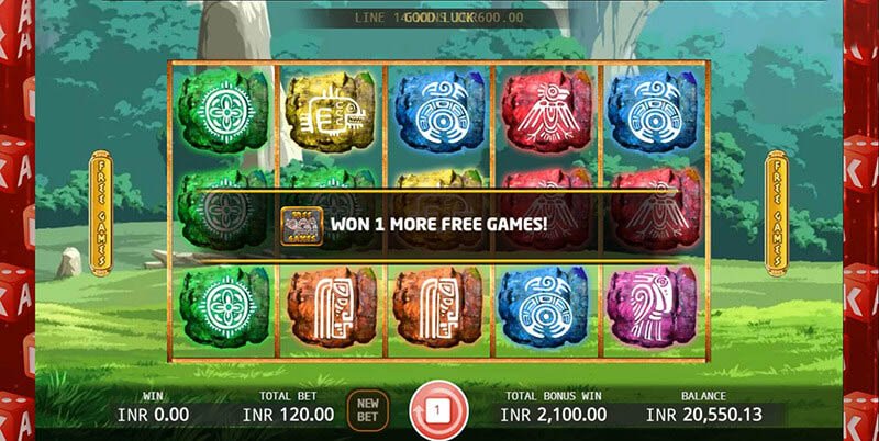 Mayan Gold Treasure Slot Machine Free Spins Bonus