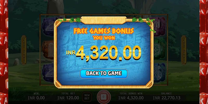 Mayan Gold Treasure Slot Machine Free Spins Bonus