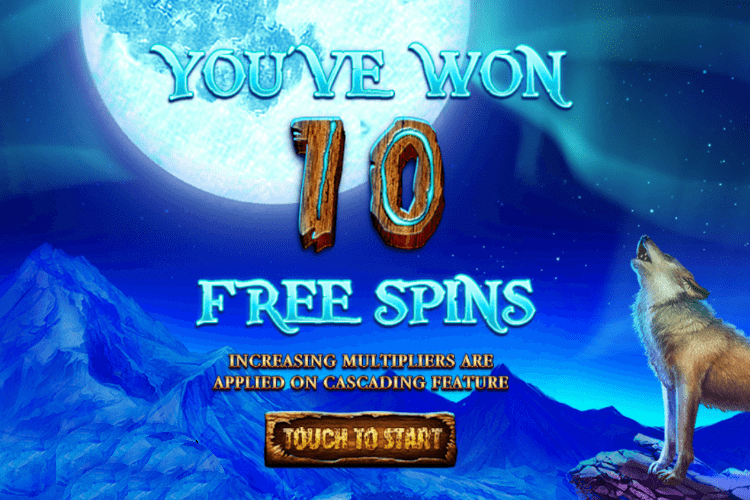 オーロラウルフ Free Spins