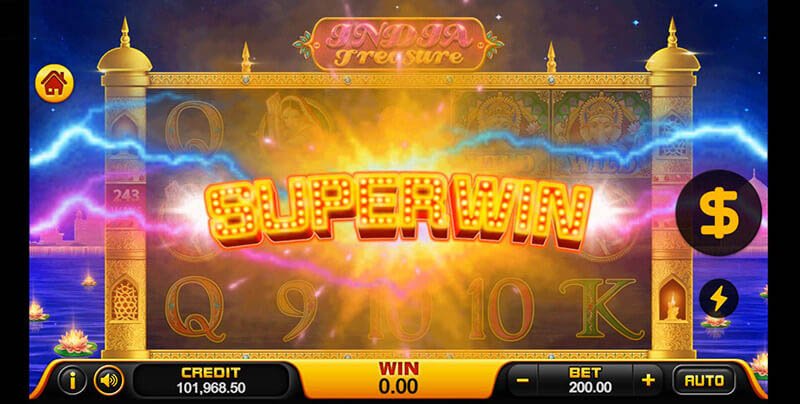 India Treasure Slot Machine Super Win