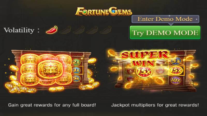 最もプレイされたJILIカジノビデオスロットゲーム 7 - Fortune Gems Demo Slot Machine