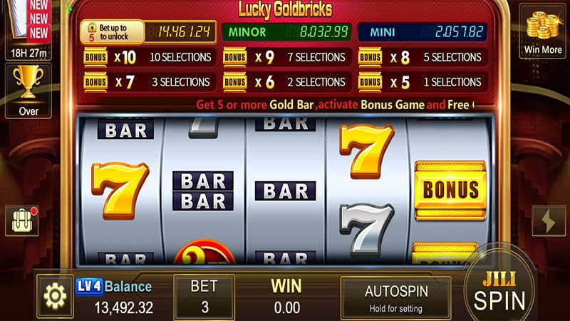 JILI Lucky Goldbricks Slot Machine